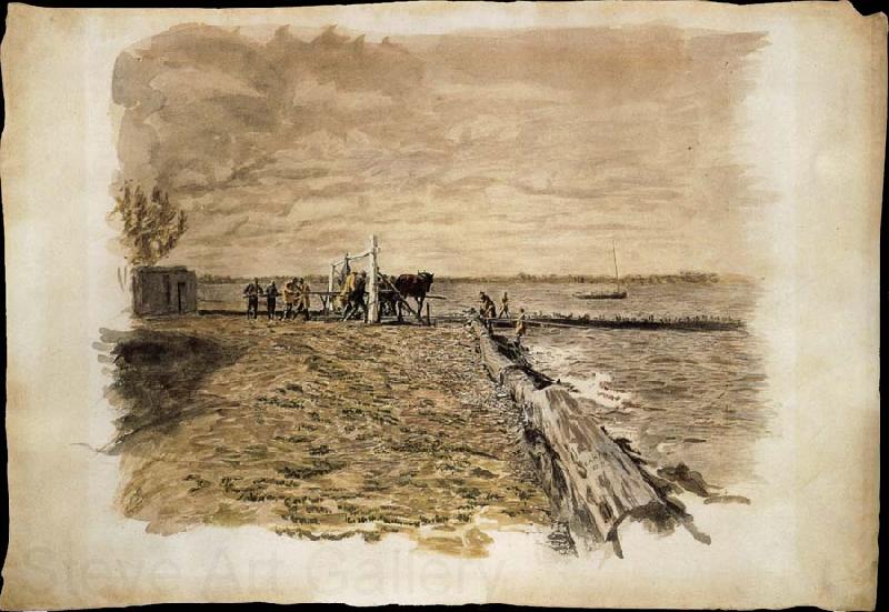 Thomas Eakins Fishing Germany oil painting art